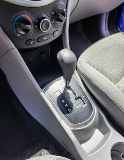After - clean mats, gearshift area